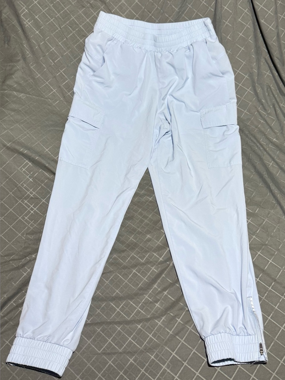 Lands' End Pale Blue Cargo Jogger Pants M